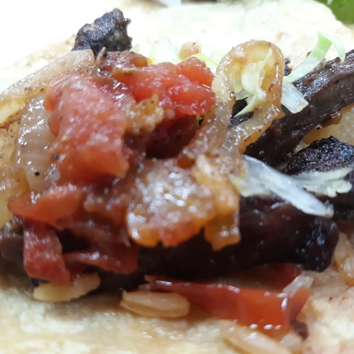 Chicken and Steak Fajitas De Res