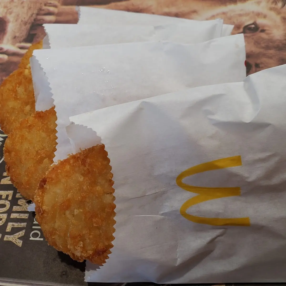 Chicken Mcmuffin Meal w Hash Browns