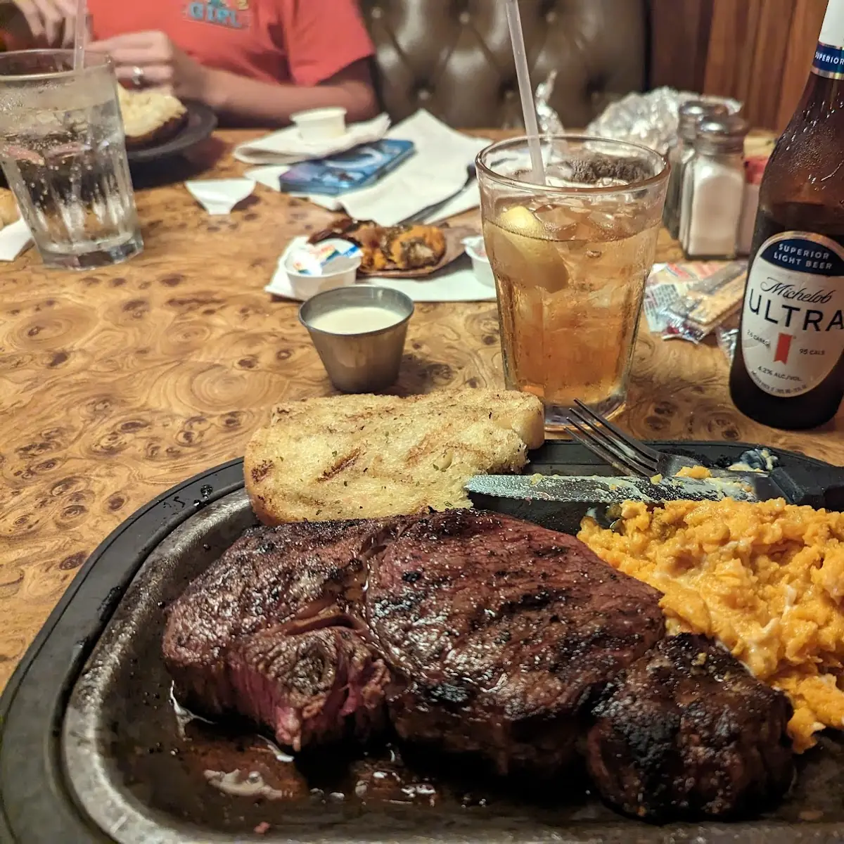 Ribeye Steak and Sweet Potato