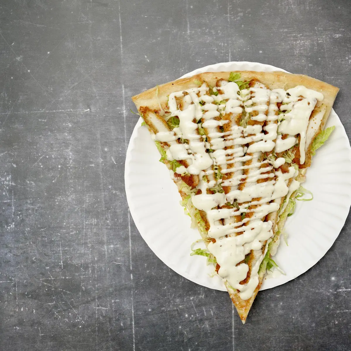 Chicken Ceasar Thin Crust Pizza