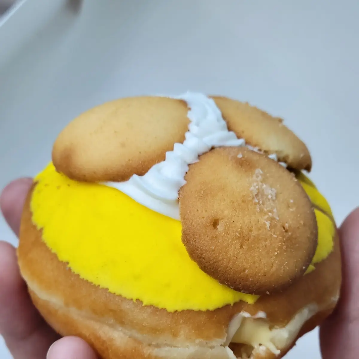 Banana Pudding Doughnut