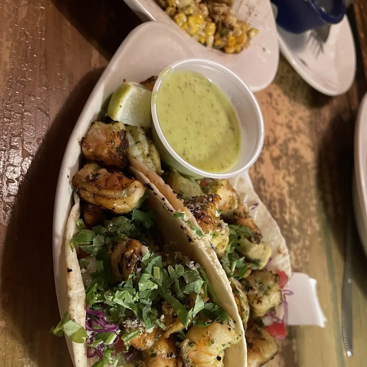 Storm Rider Shrimp Tacos