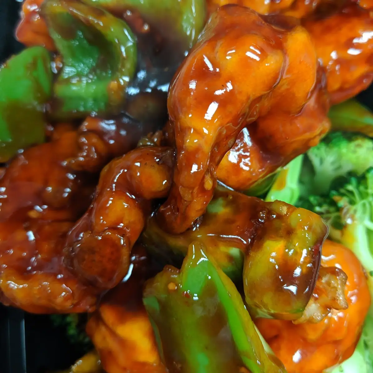 General TSO's Shrimp Spicy