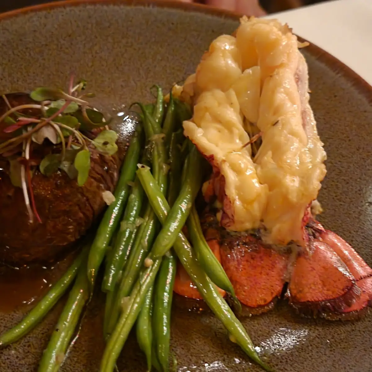 Filet Mignon and Lobster Tail
