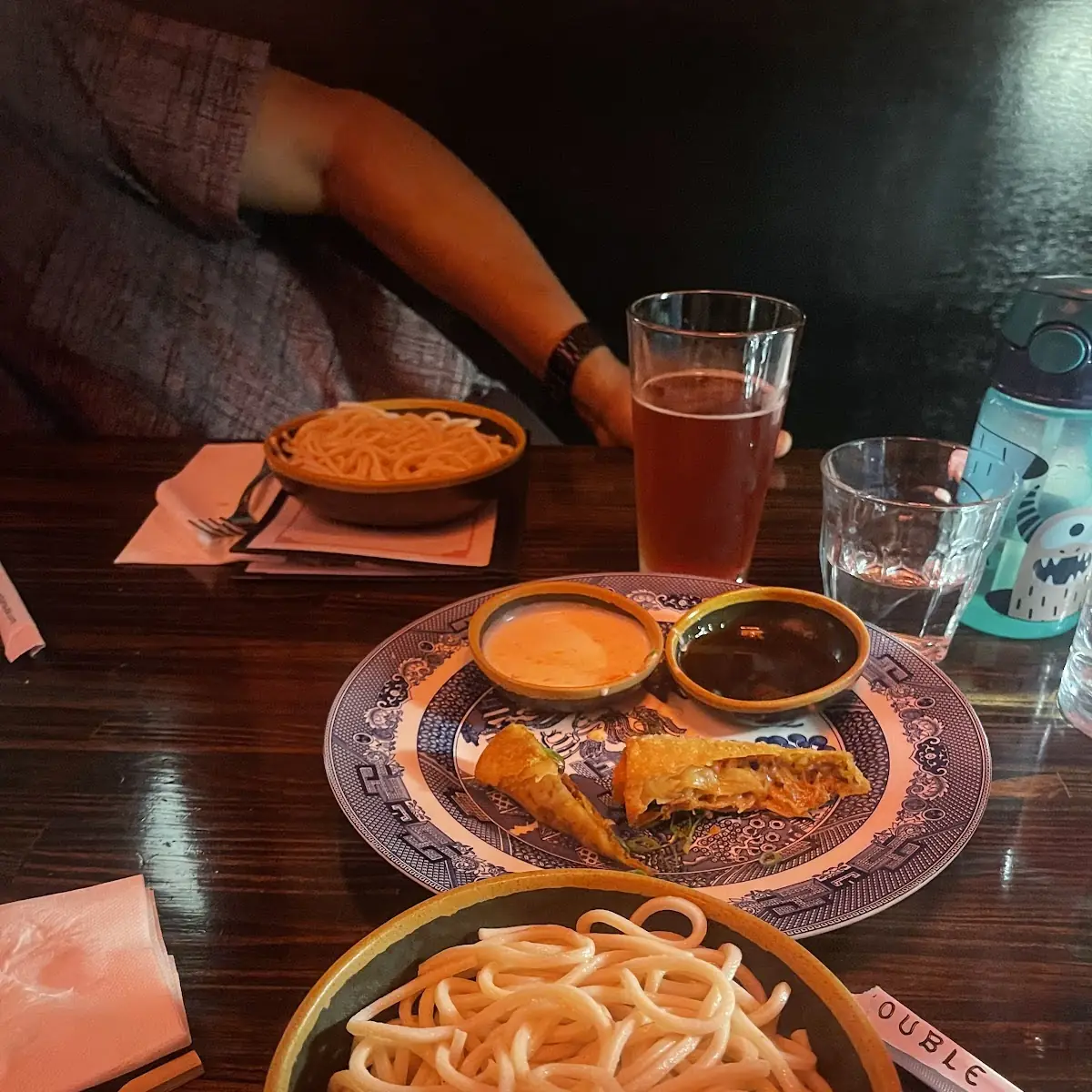 Birria Egg Rolls