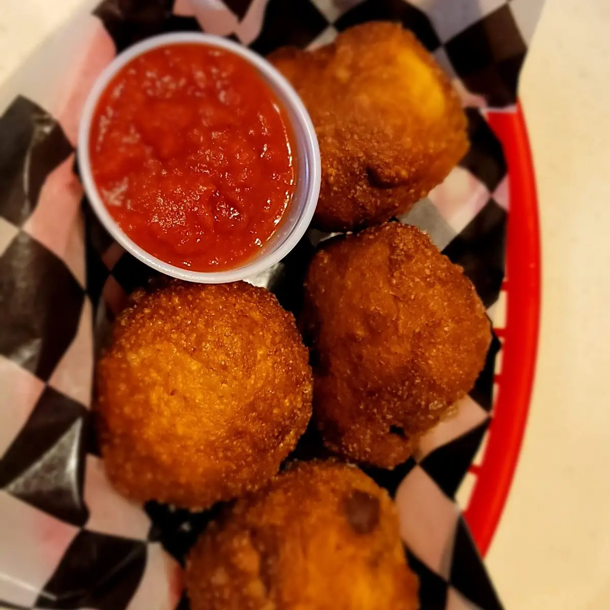 Deep Fried Meatballs