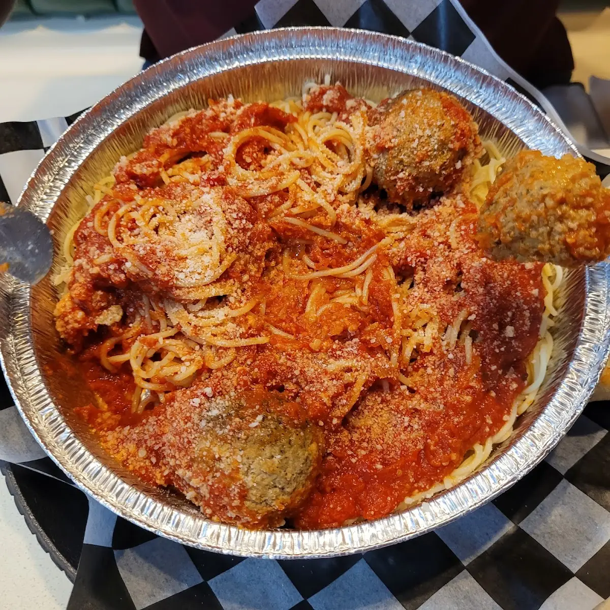 Spaghetti w Meatballs
