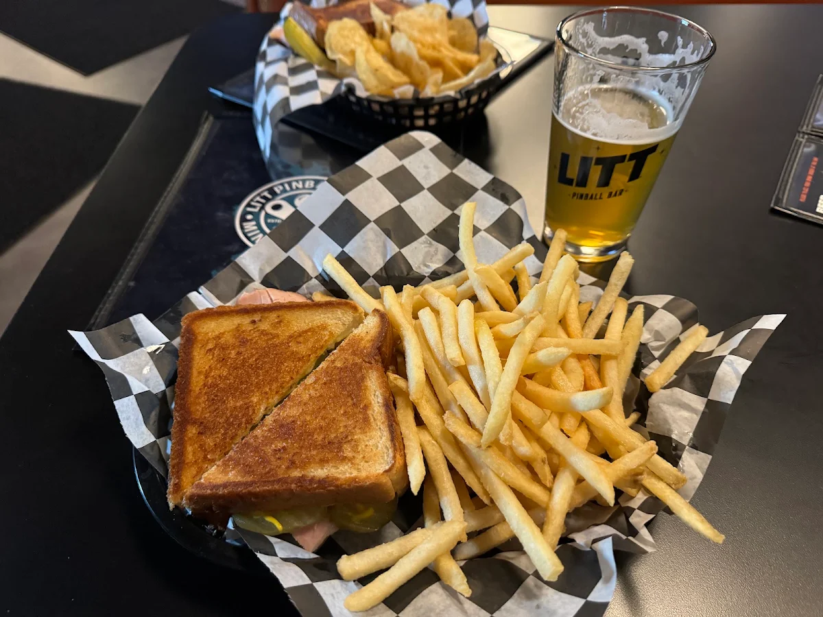 Cuban Sandwich and Fries