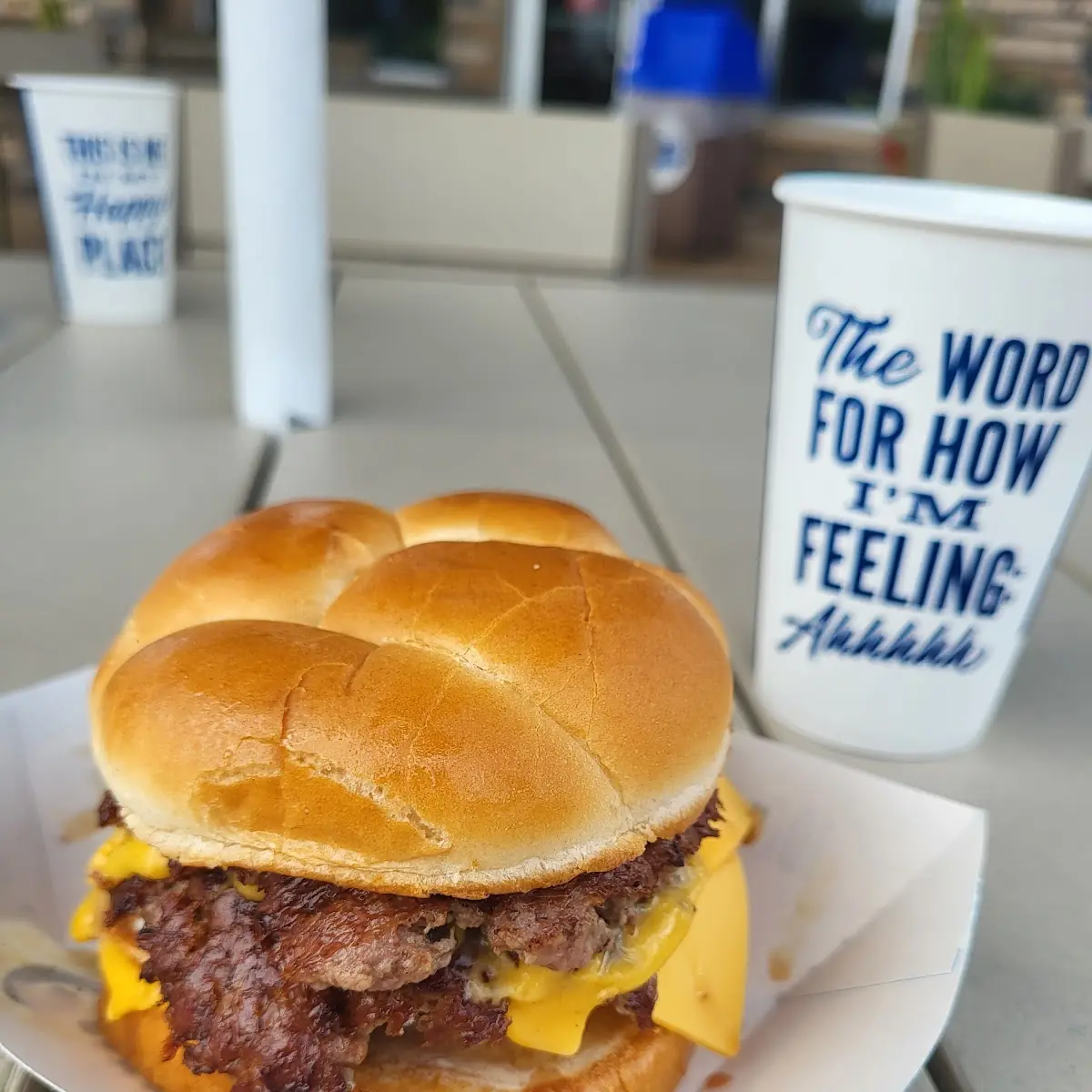 Deluxe Double Cheeseburger