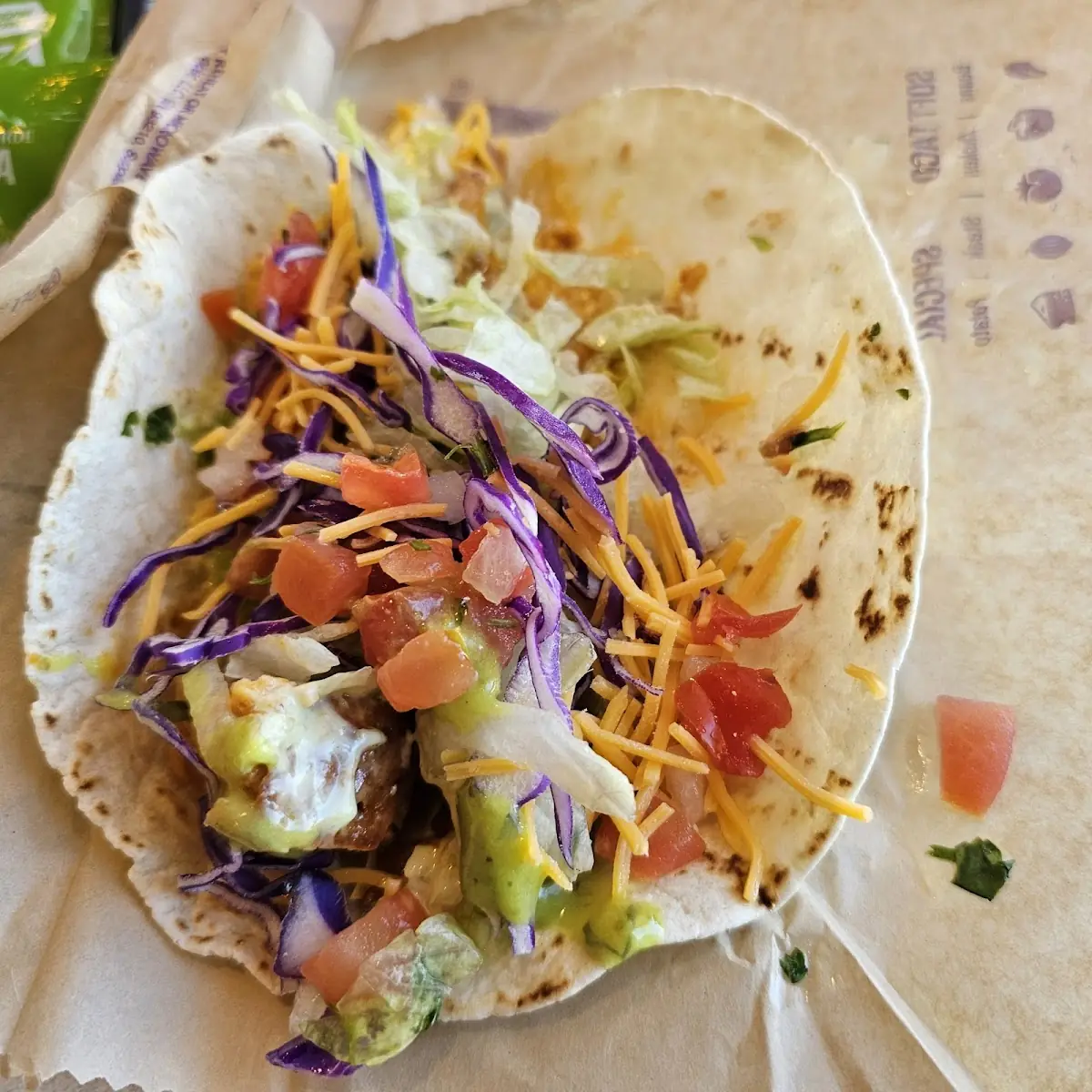 Cantina Shredded Chicken Taco