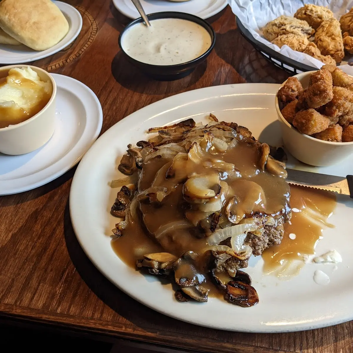 Hamburger Steak Dinner
