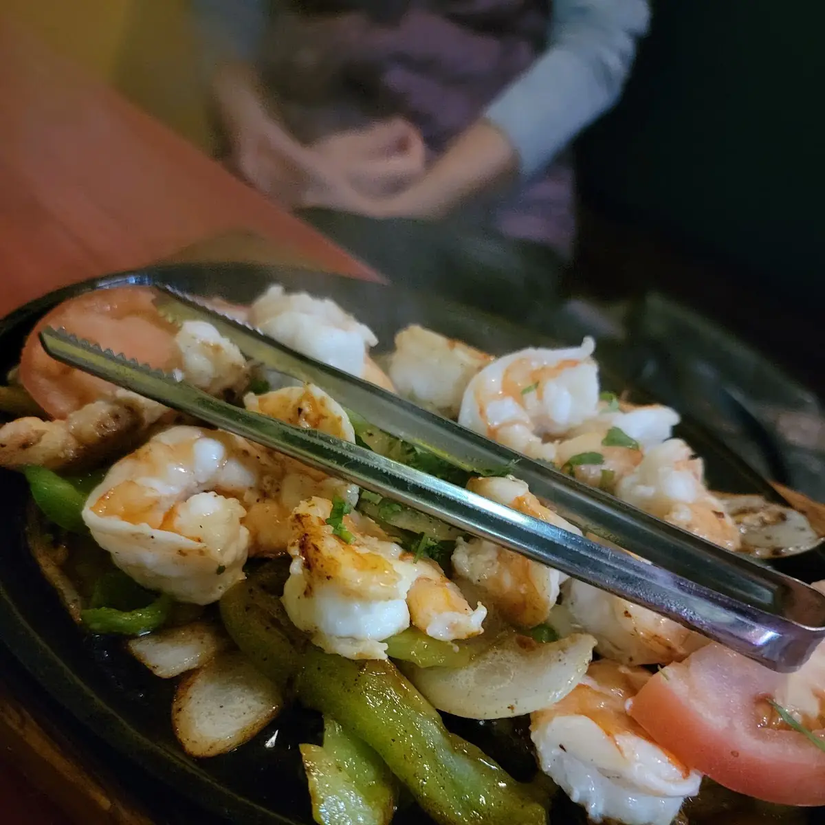 Shrimp Fajitas