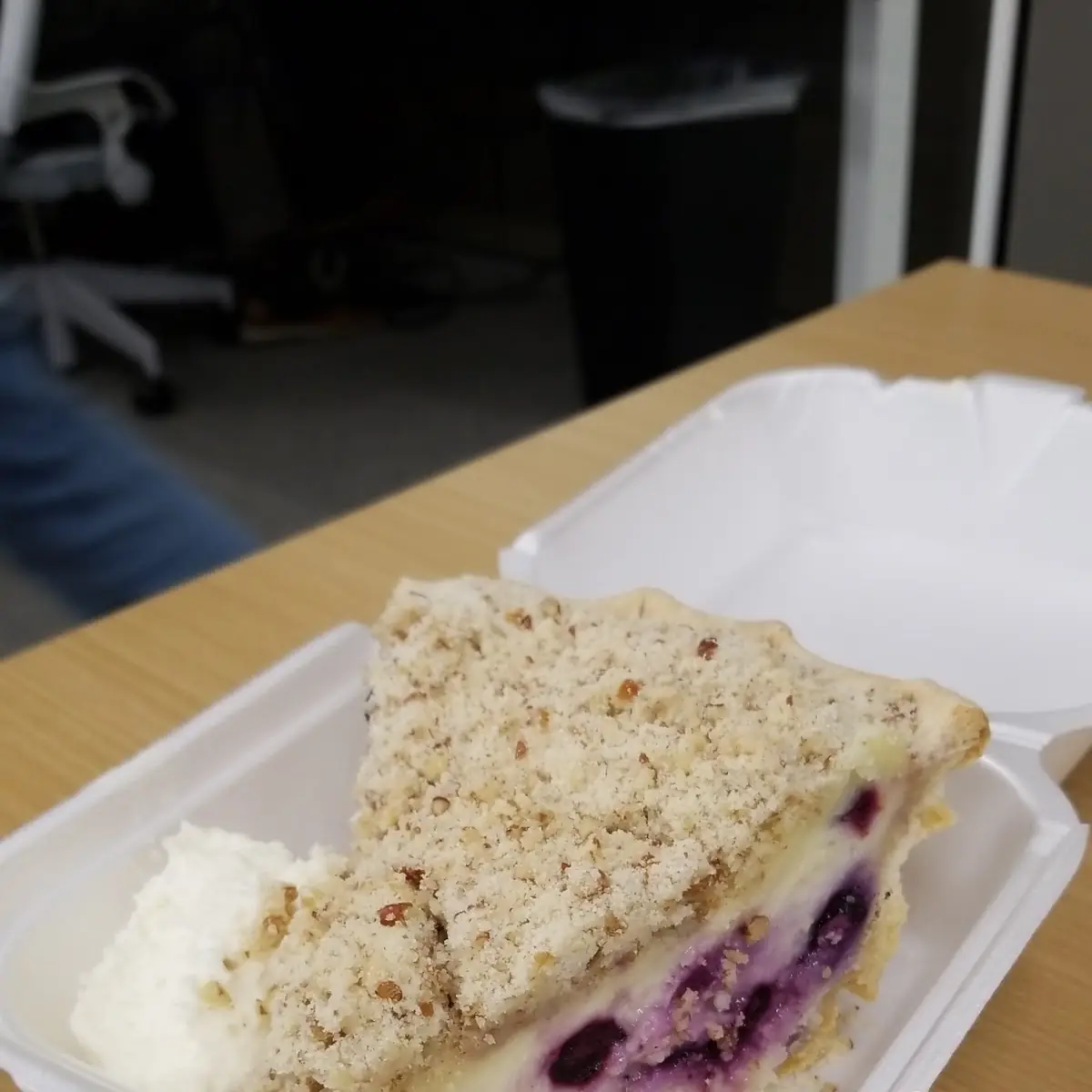 Blueberry Sour Cream Pie
