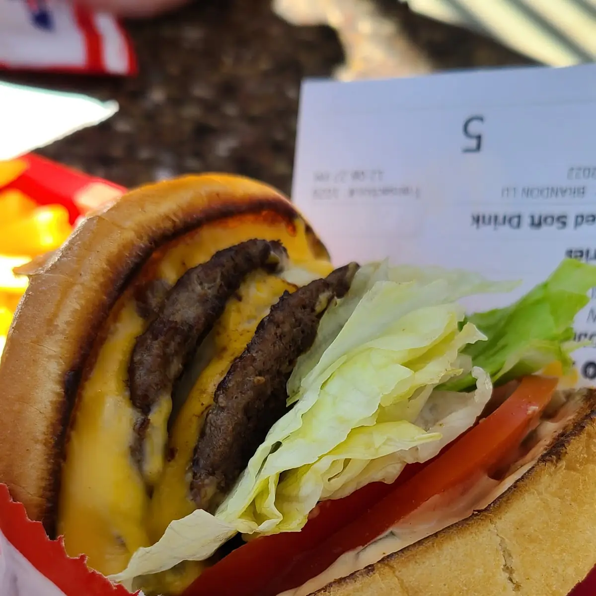 Double Double Cheeseburger Combo