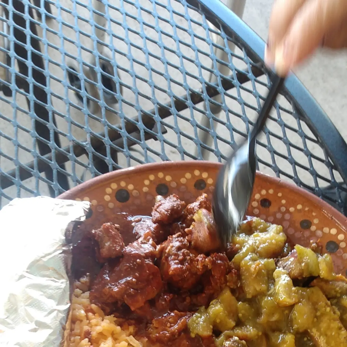 Chicharron En Salsa Verde