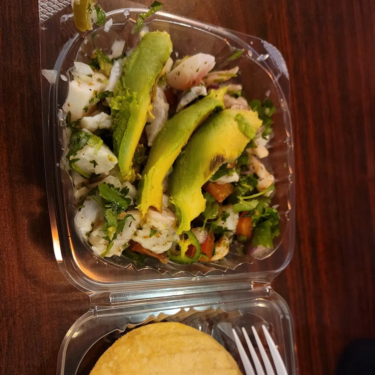Ceviche Tostada