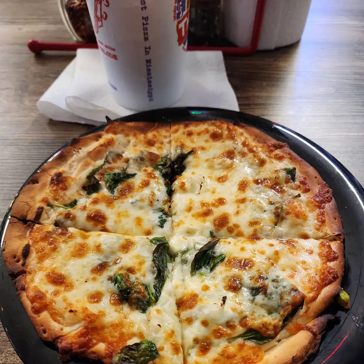Spinach Pizza