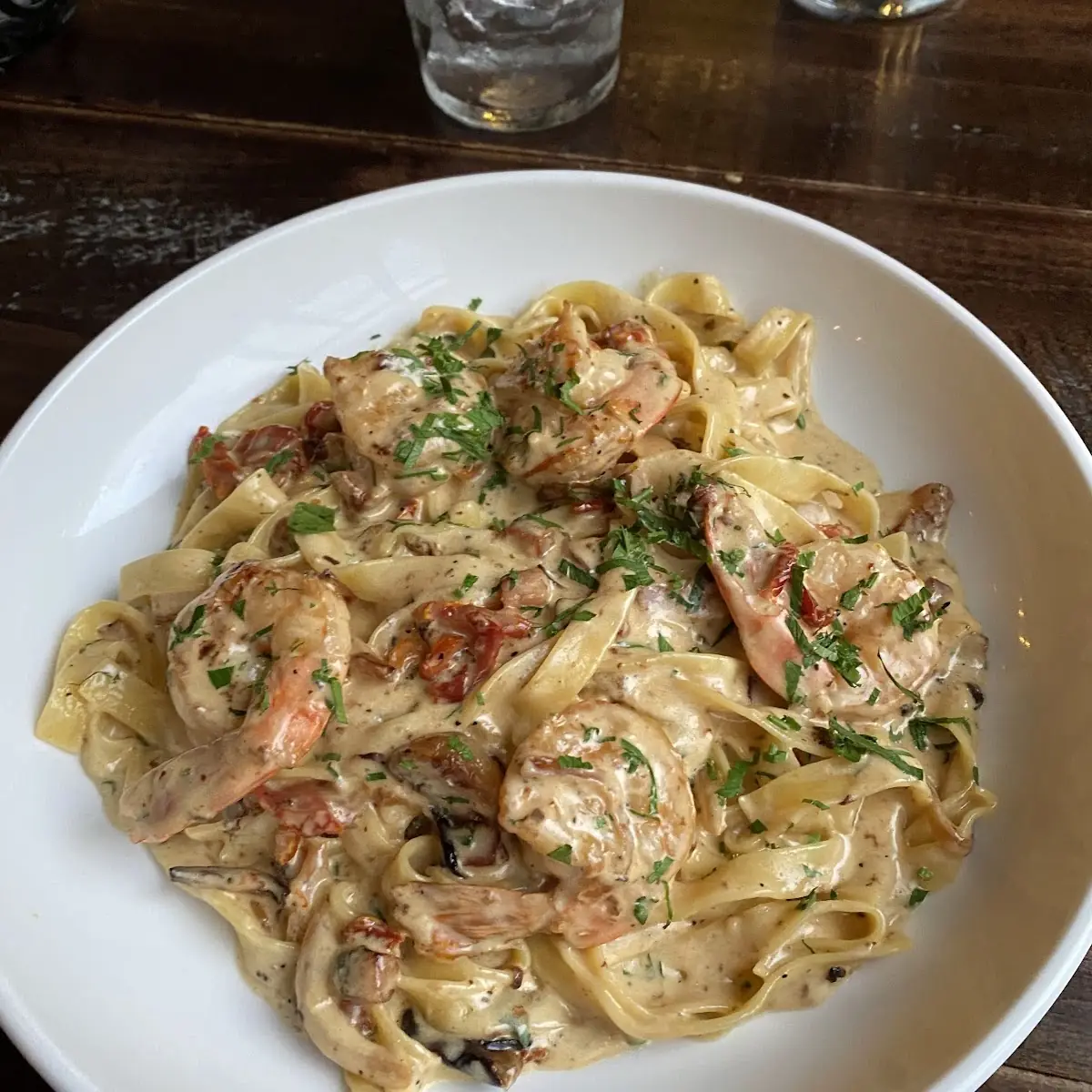 Shrimp Fettuccine Alfredo