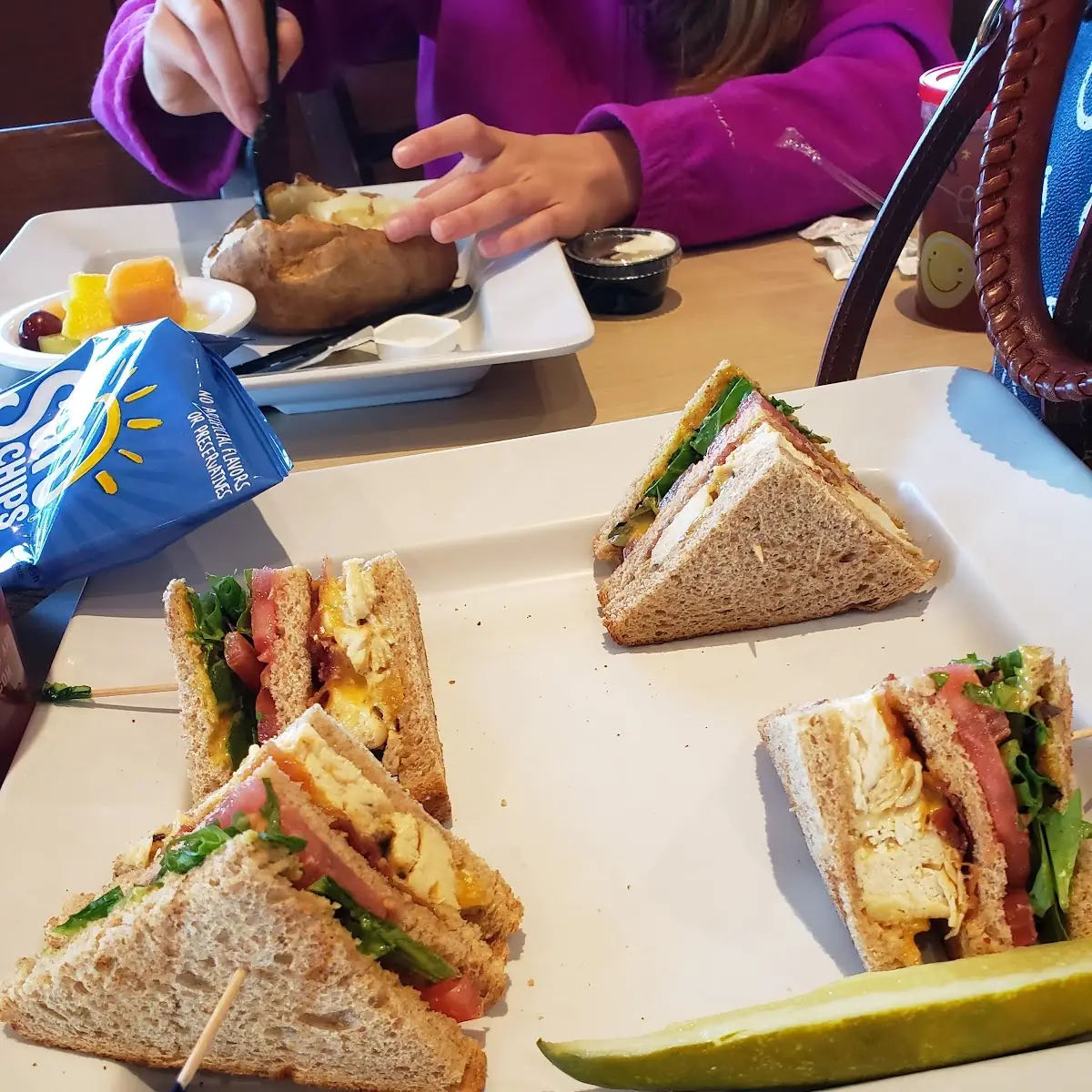 Grilled Chicken Club Sandwich
