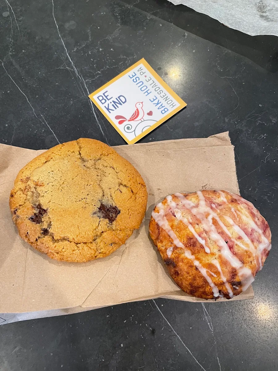Chocolate Chip and Raspberry Rosewater