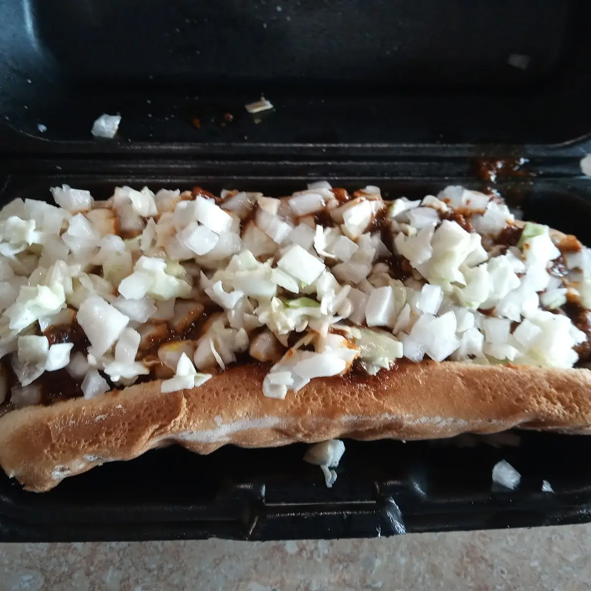 Hot Dog with Everything