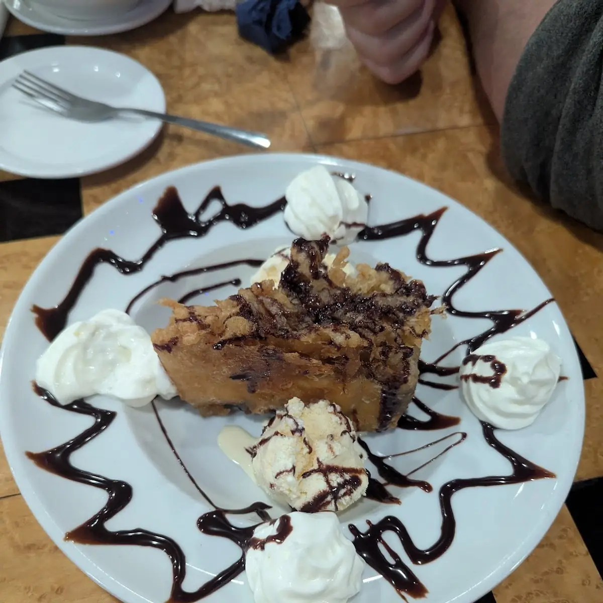Deep Fried Turtle Cheesecake