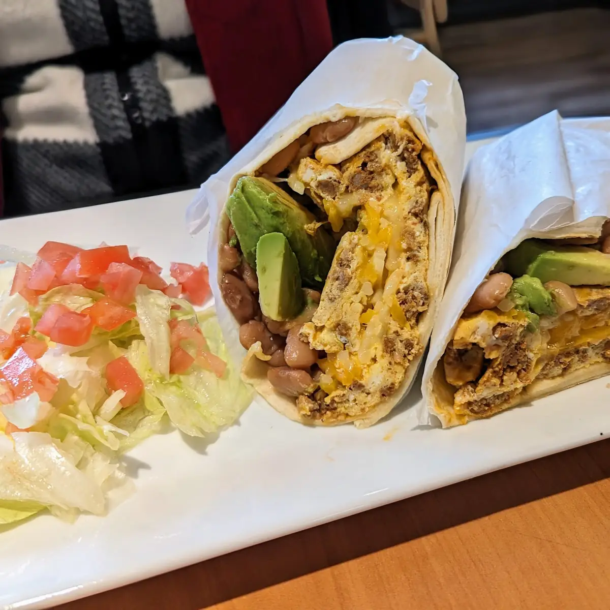 Breakfast Burrito Made to Order