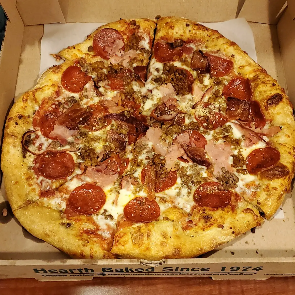 Mighty Meat Pizza