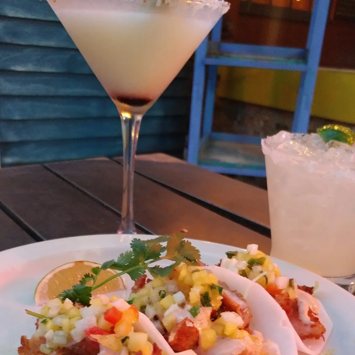 Jicama Shell Coconut Shrimp Tacos
