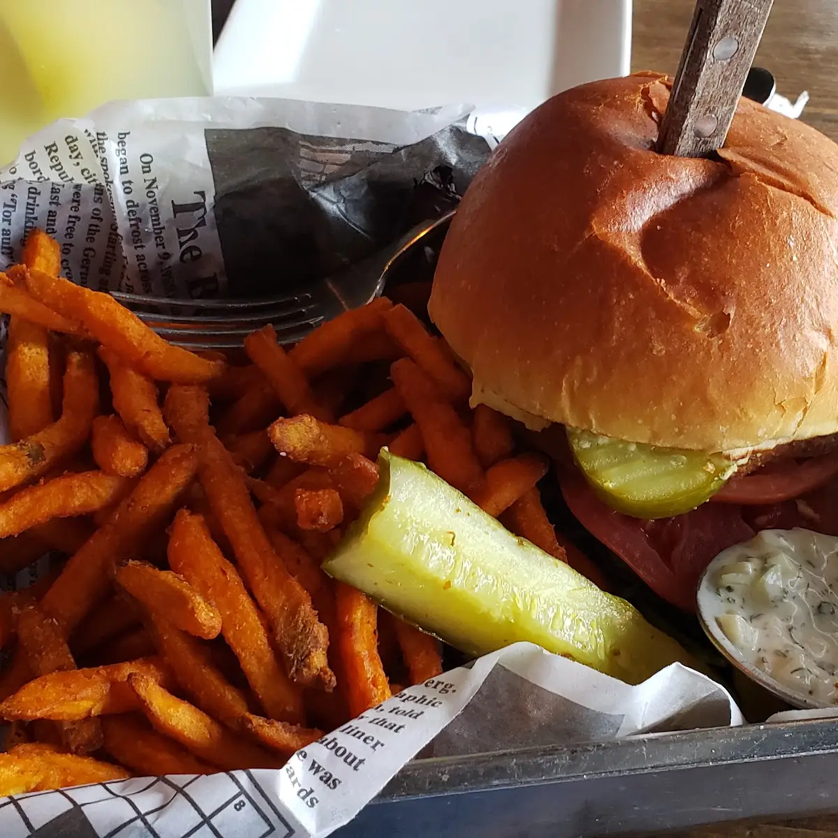Falafel Burger