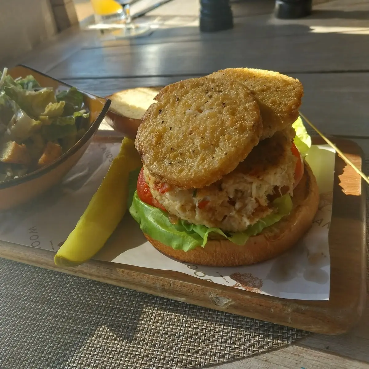 Crab Cake Sandwich