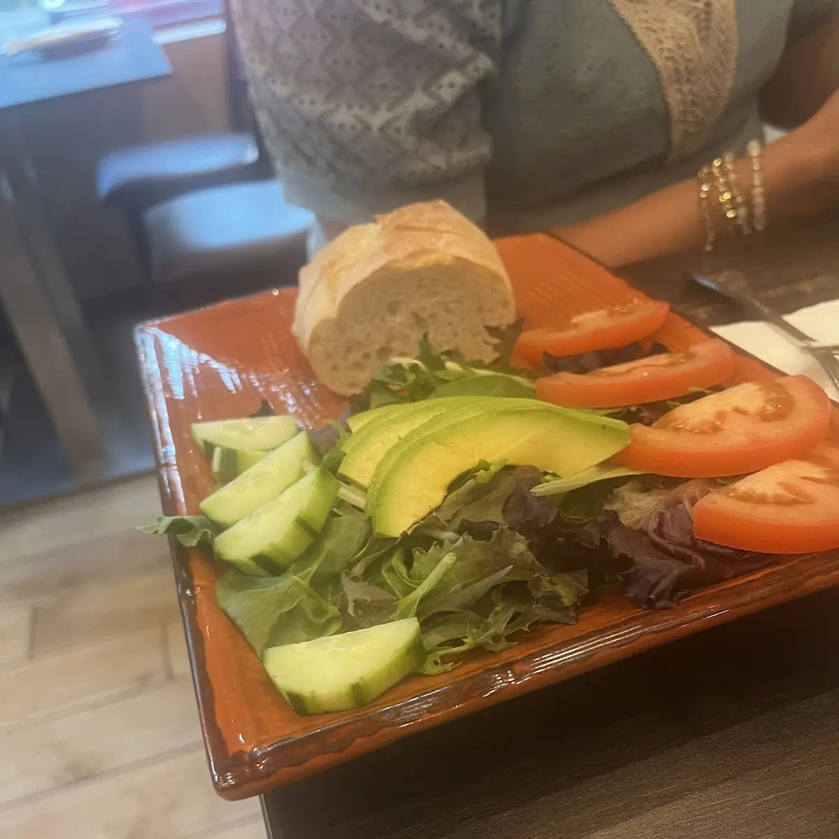 Avocado Side Salad with Tomatoes