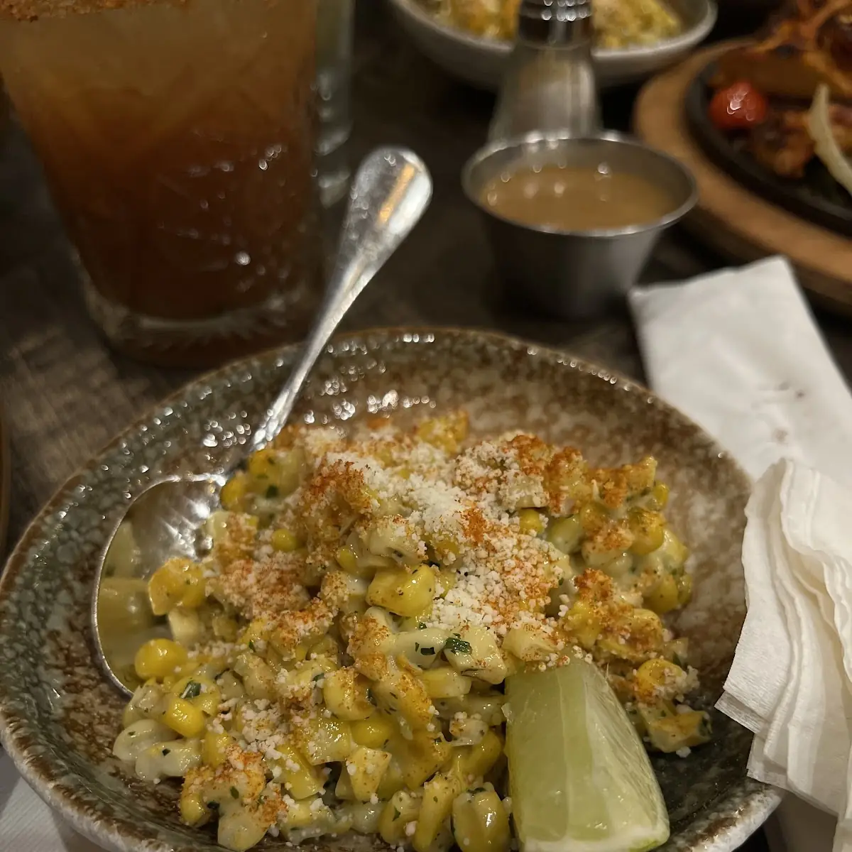 Esquites Street Corn Off the Cob
