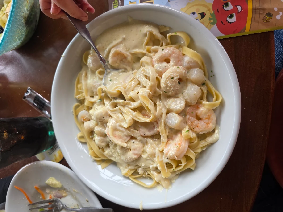Shrimp Alfredo