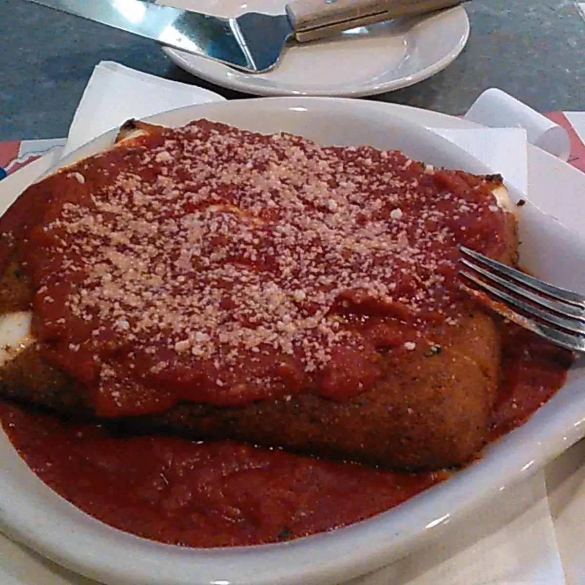 Fried Mozzarella Cheese Block