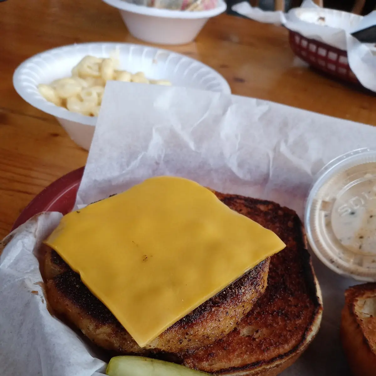 Blackened Crab Cake Sandwich