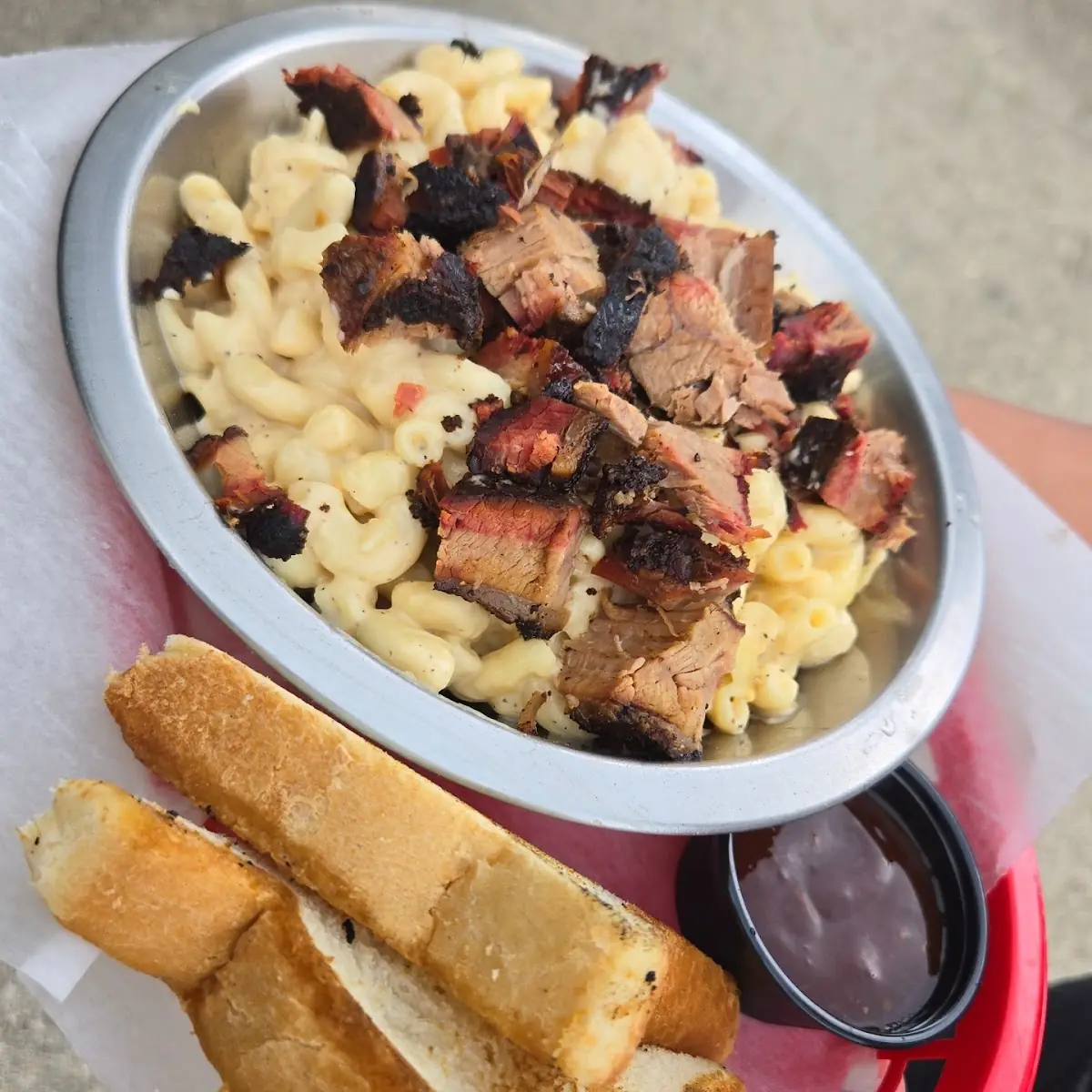Mac and Cheese Brisket