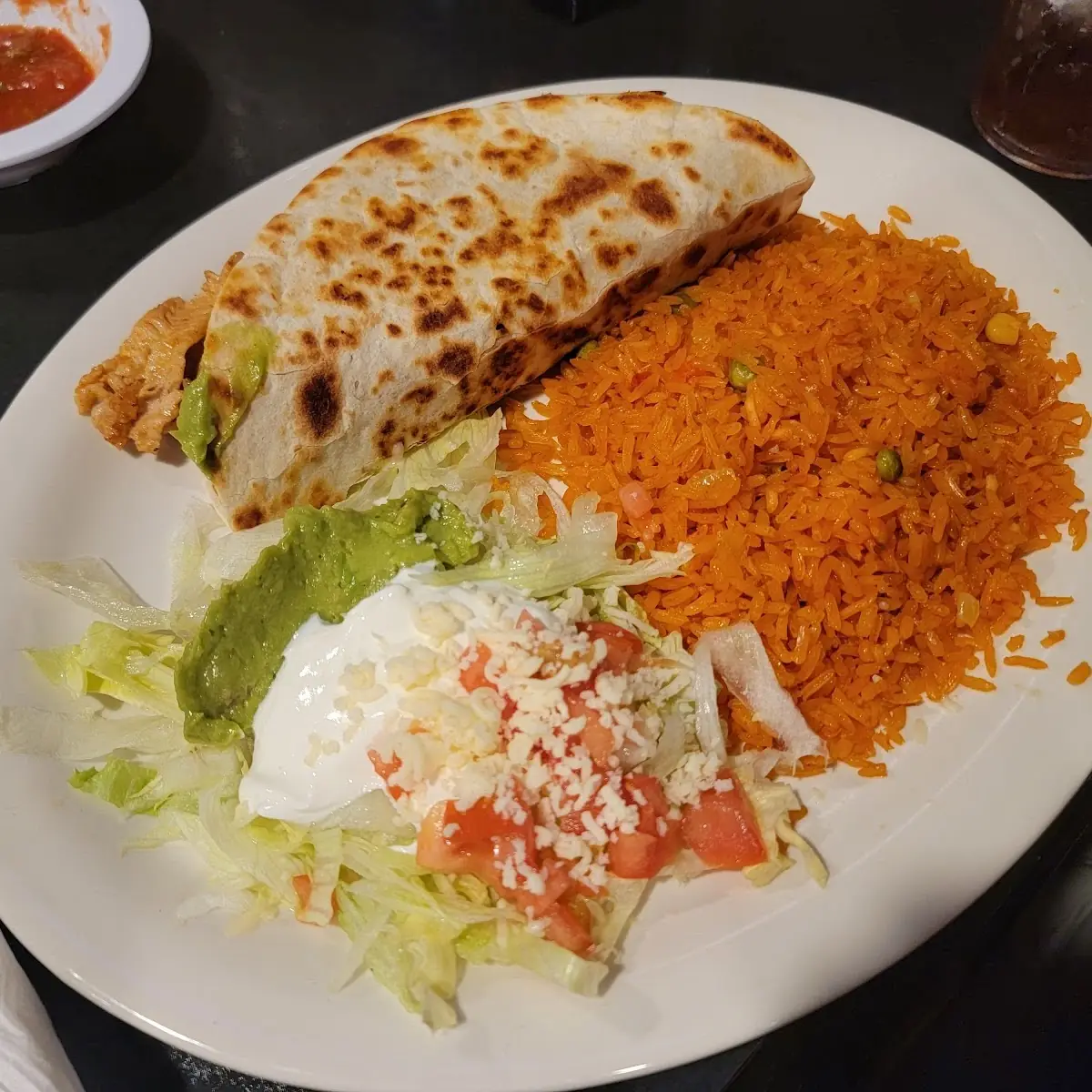 Quesadilla with Grilled Chicken