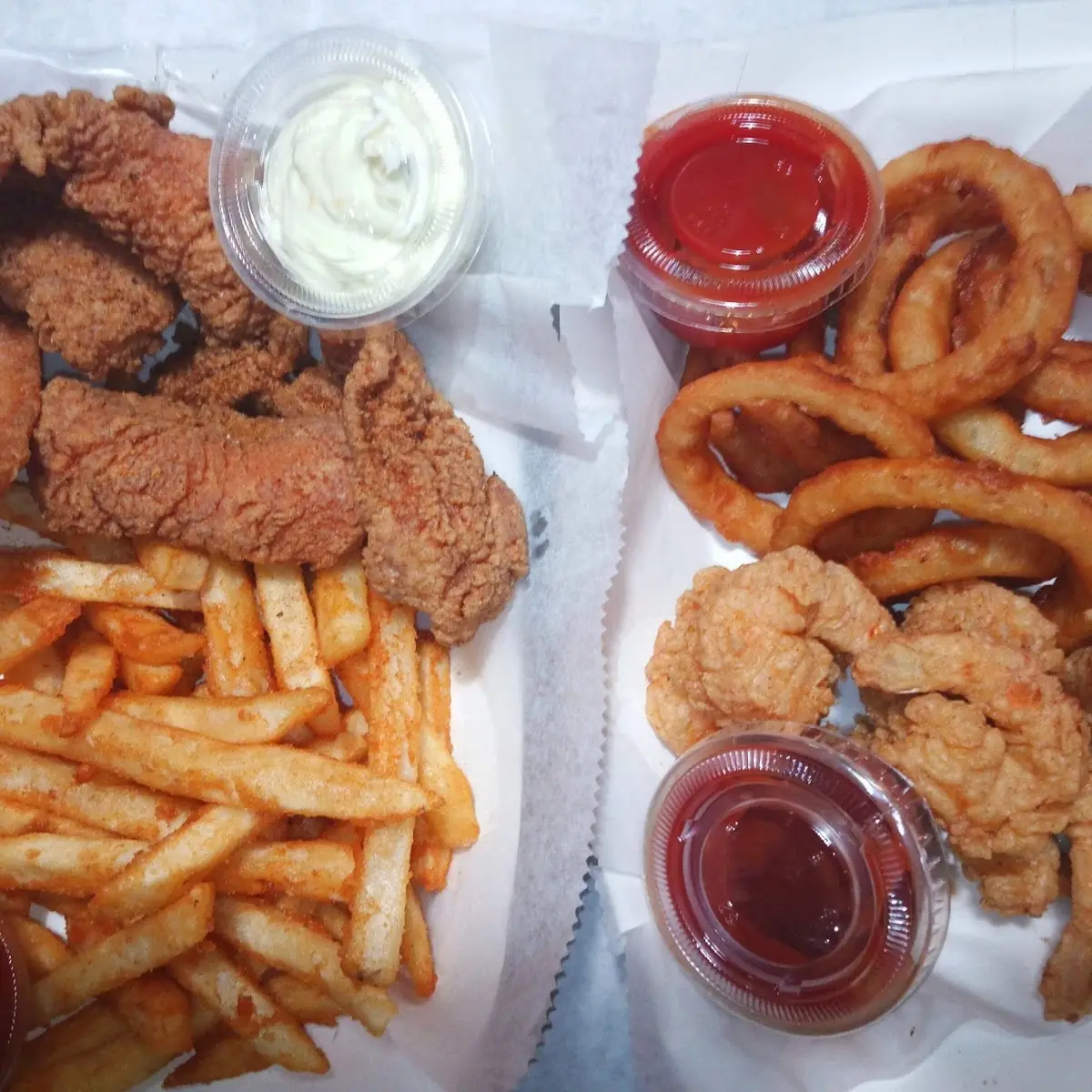 Fried Shrimp Platter