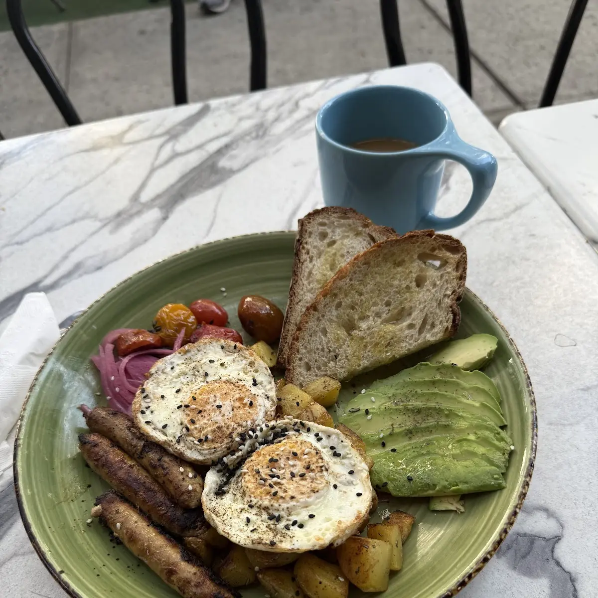 Breakfast Plate Turkey Sausage