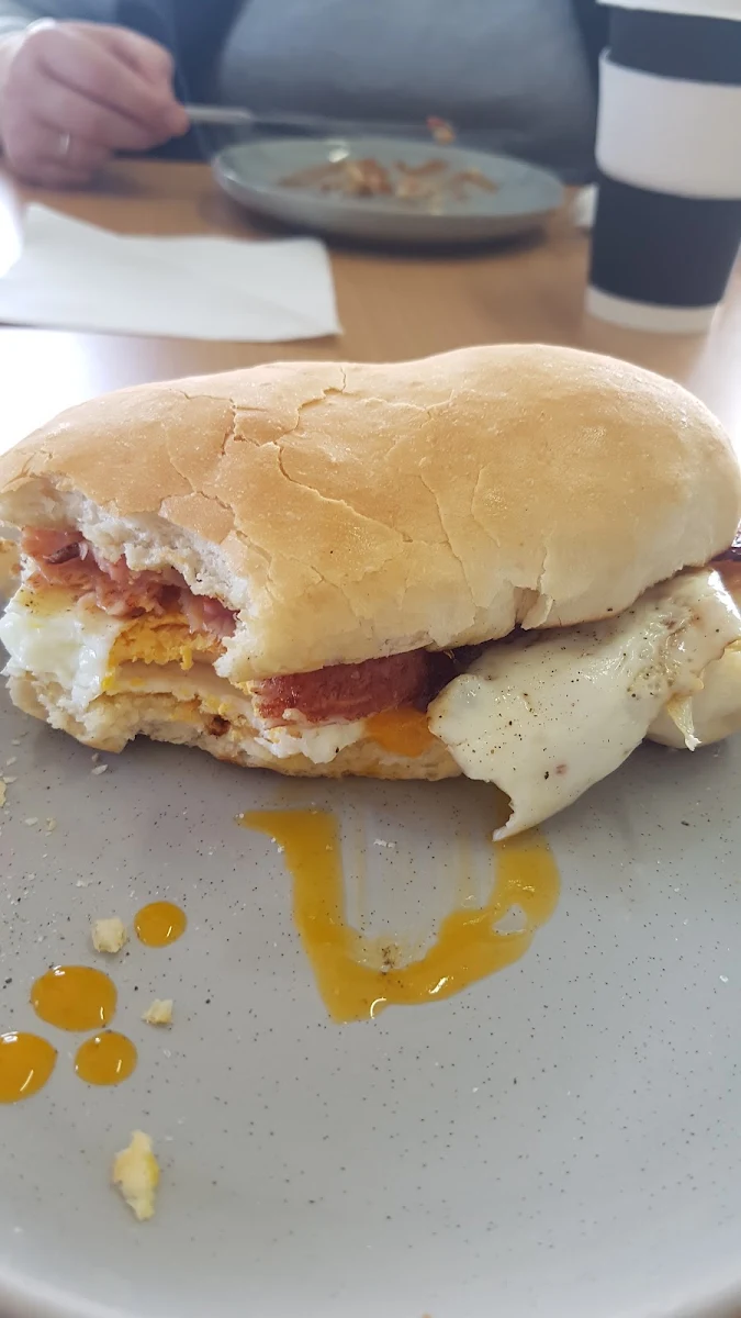 Egg and Bacon Roll, Paynesville Bakery
