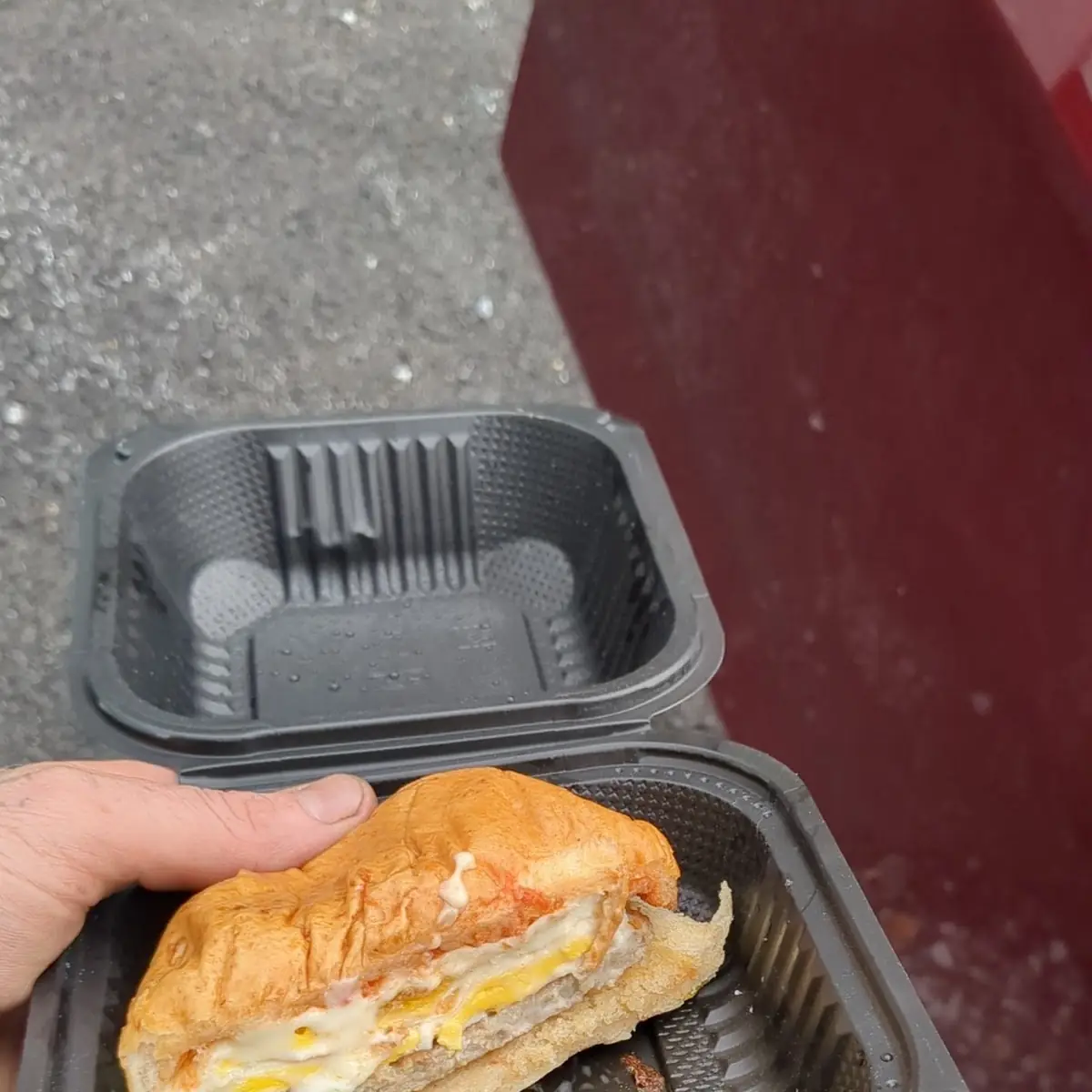 Sausage Egg Cheese Sandwich