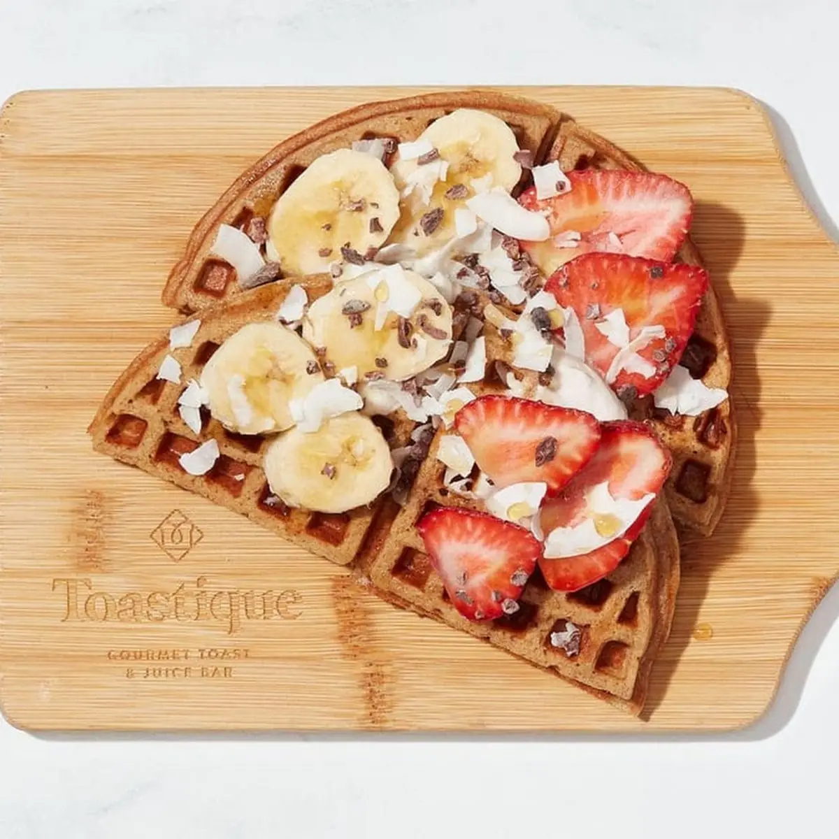 Chocolate Pistachio Waffle