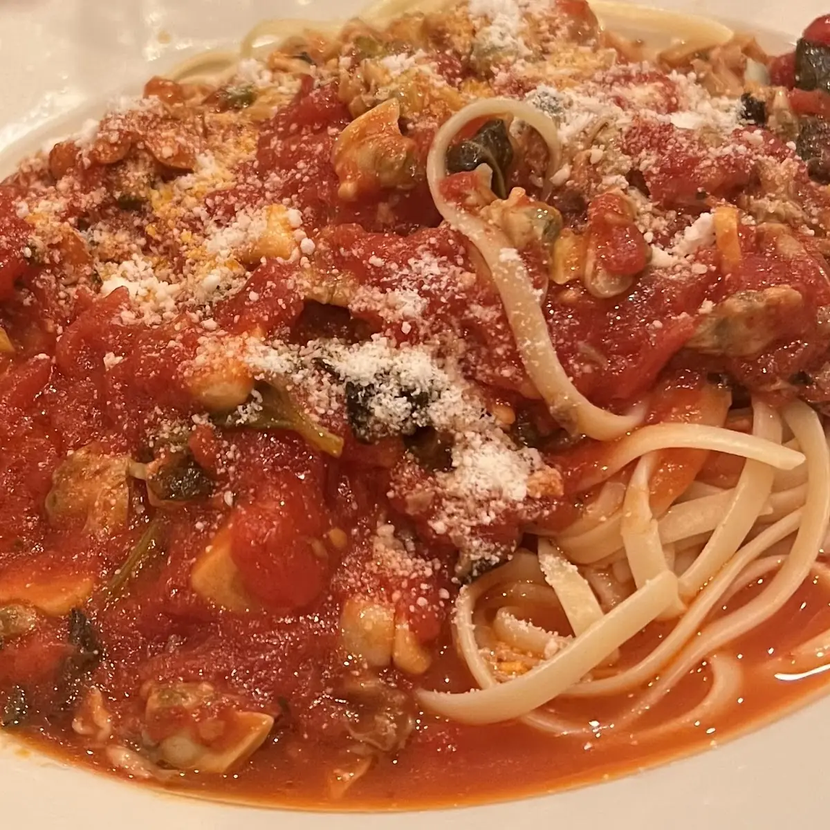 Linguine with Red Clam Sauce