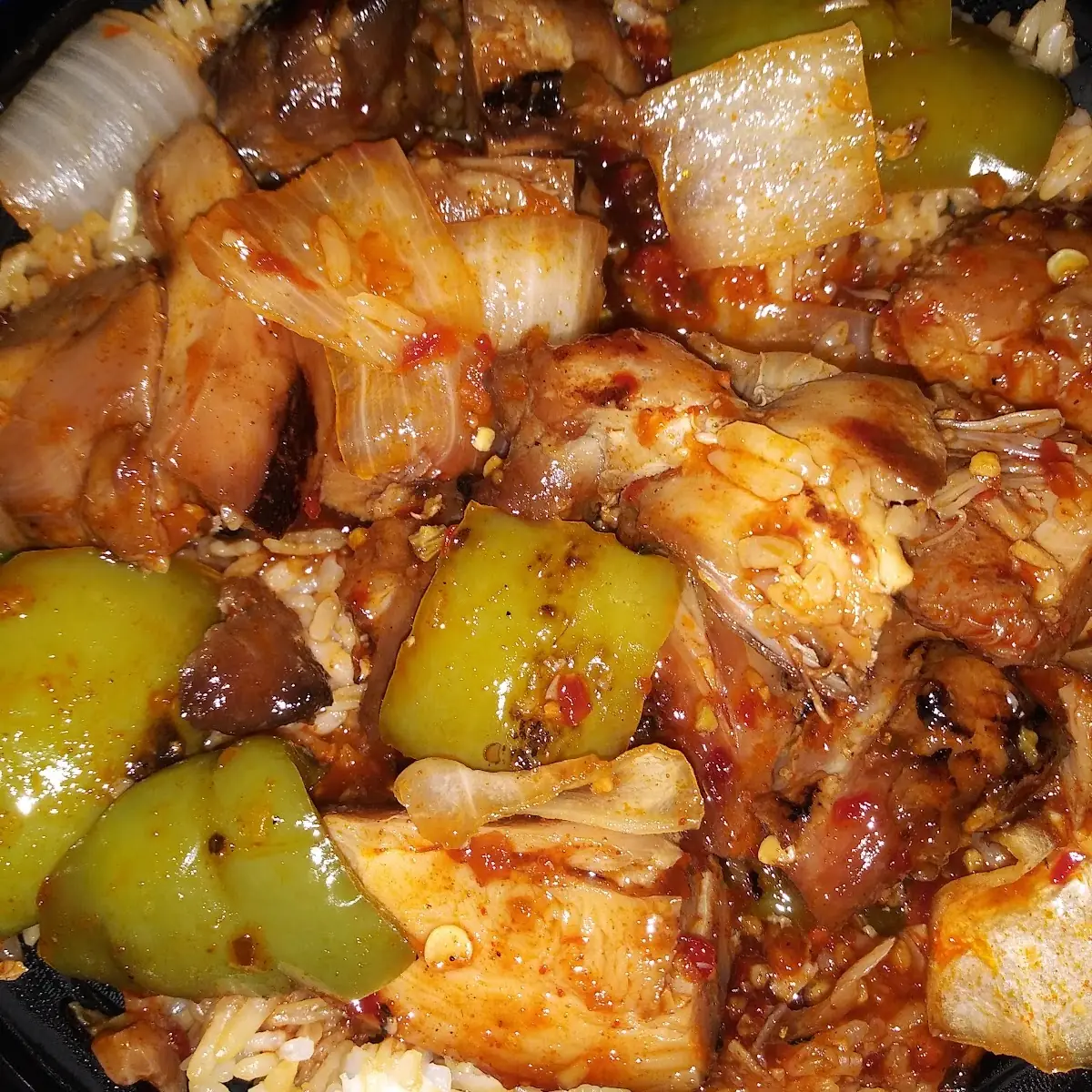 Spicy Bourbon Chicken Bowl