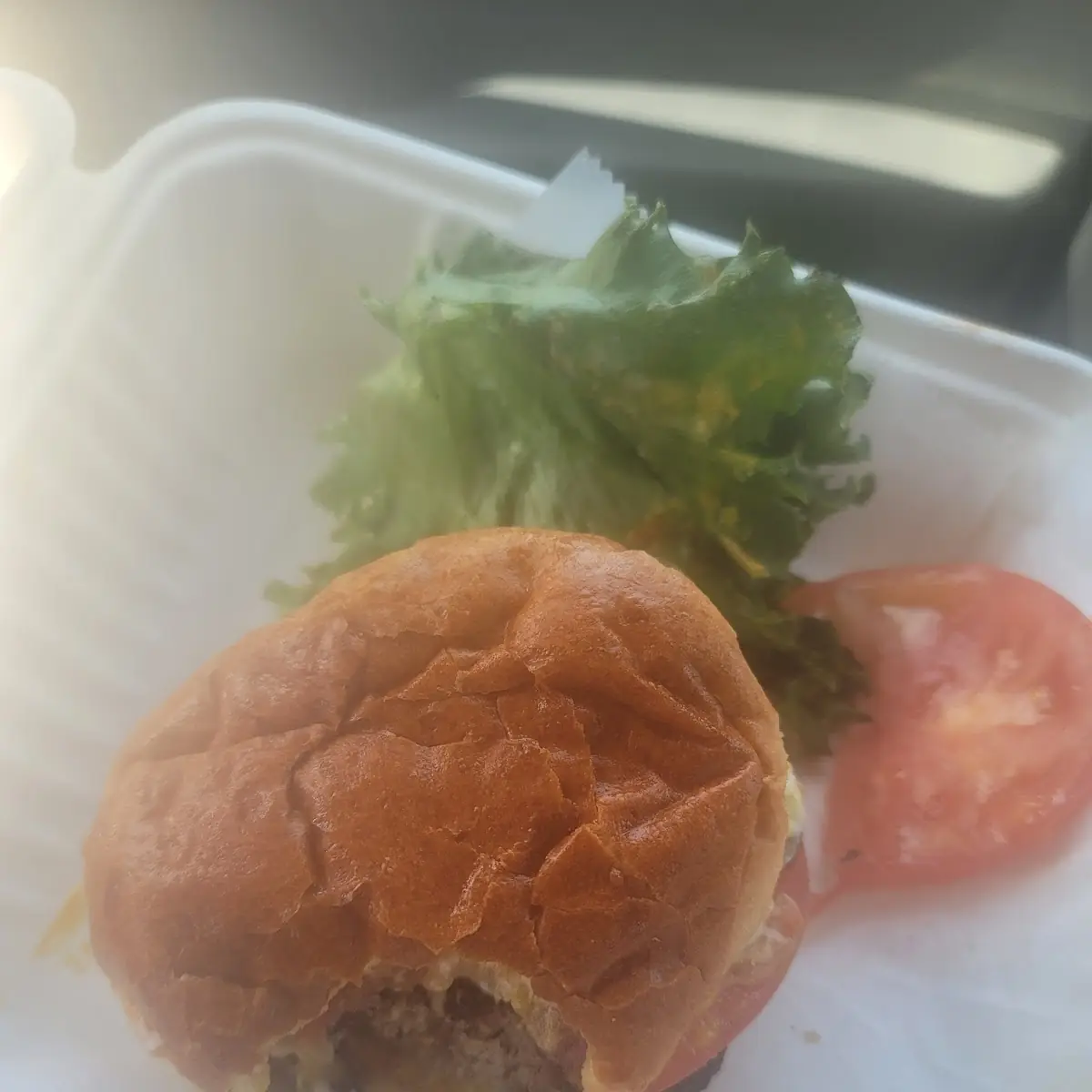 Hamburger Lettuce Tomatoes Pickles