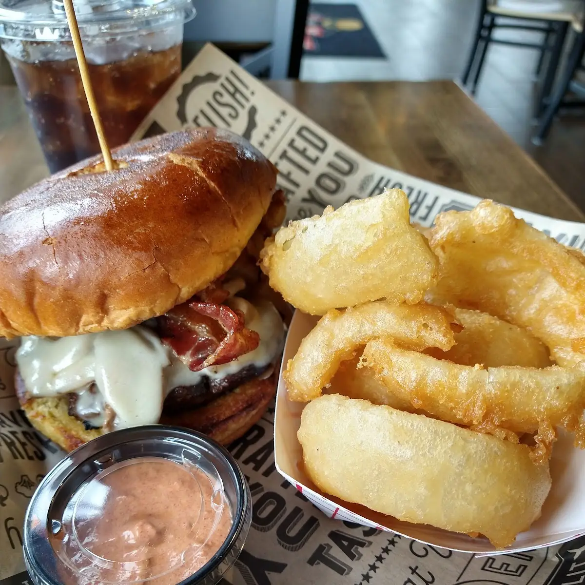 Mushroom Swiss Burger