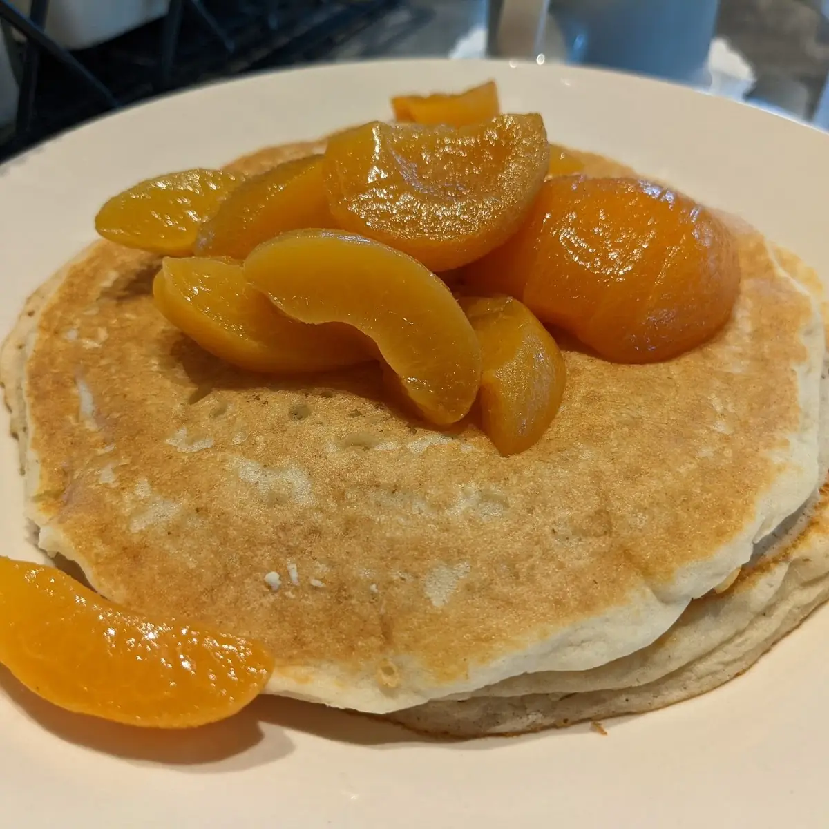 Hot Cakes with Apricots