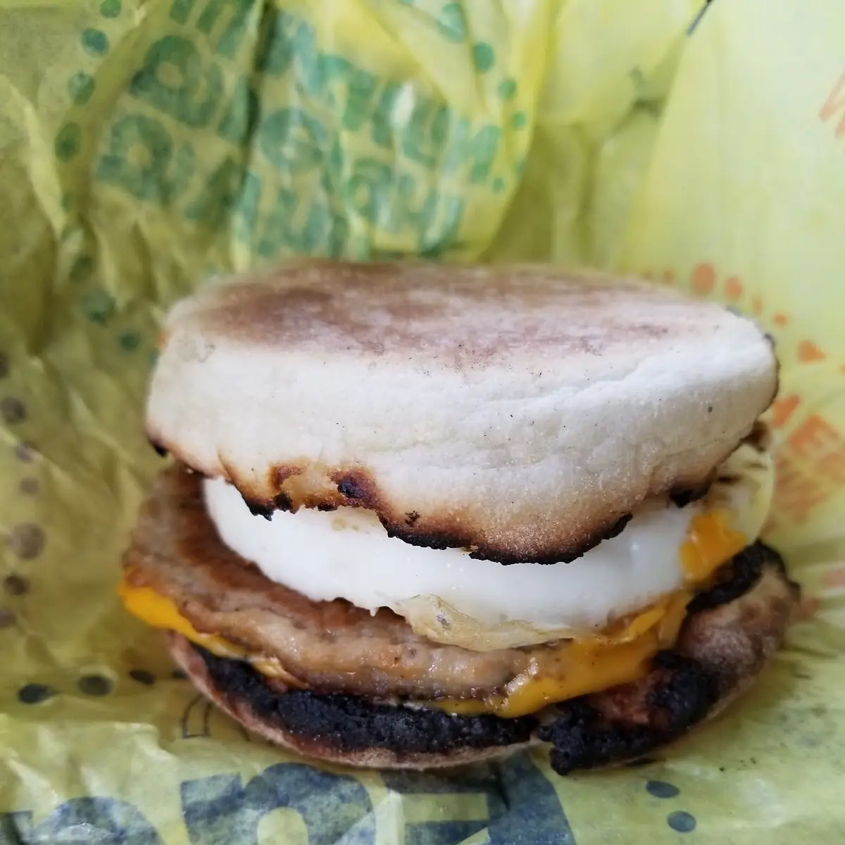 Sausage Egg Mcmuffin Meal