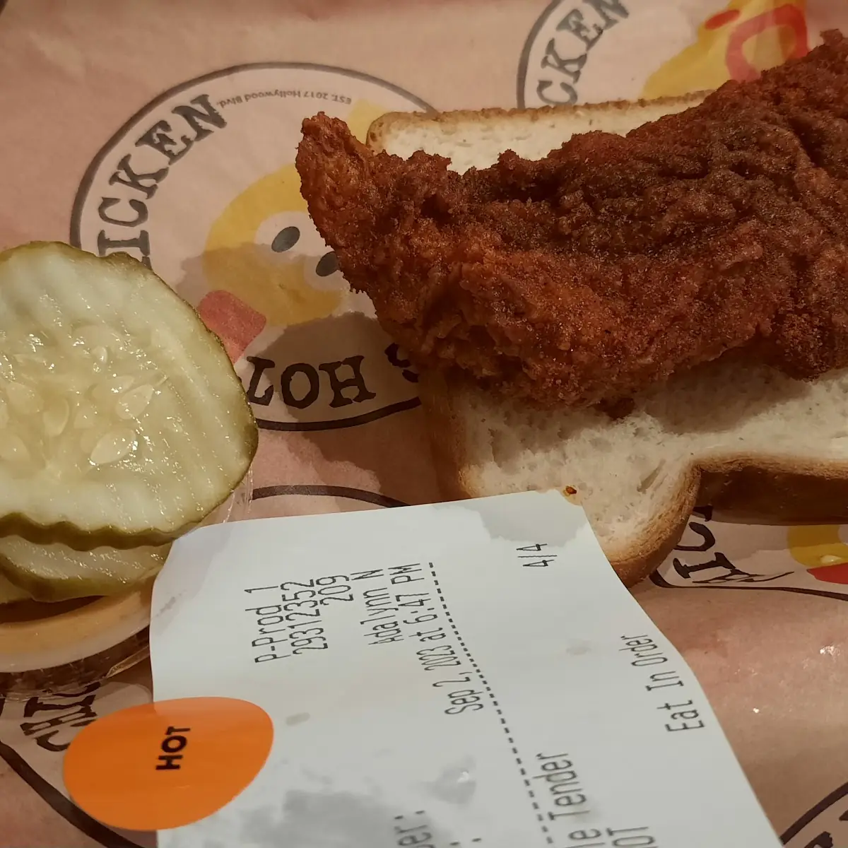 Hot Chicken Tender